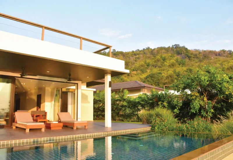 Private pool villa Hua Hin sea-view resort - poolvilla3bedroom01 800x550