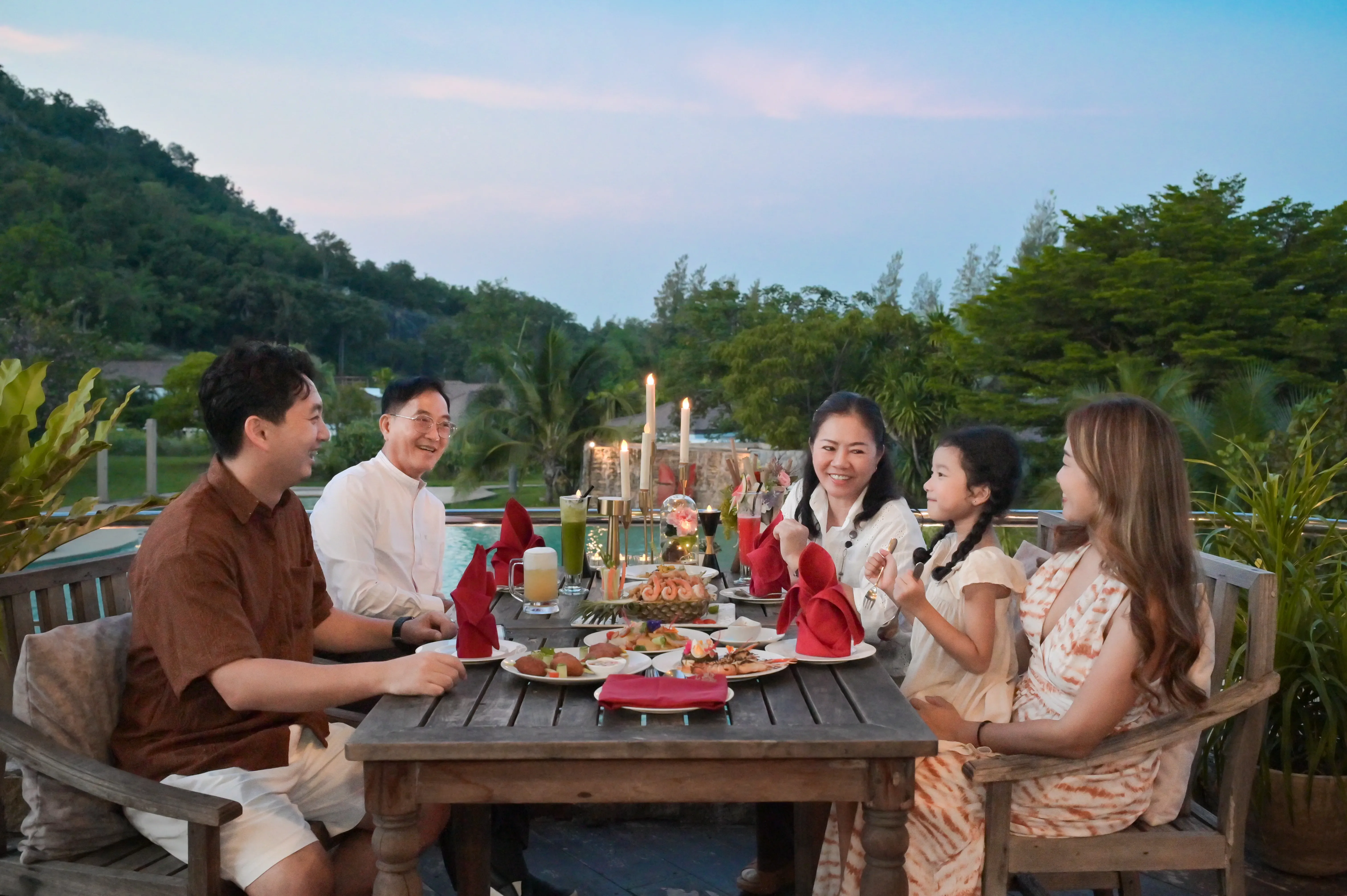 มื้ออาหารกับครอบครัว – The Spirit Resort Hua Hin