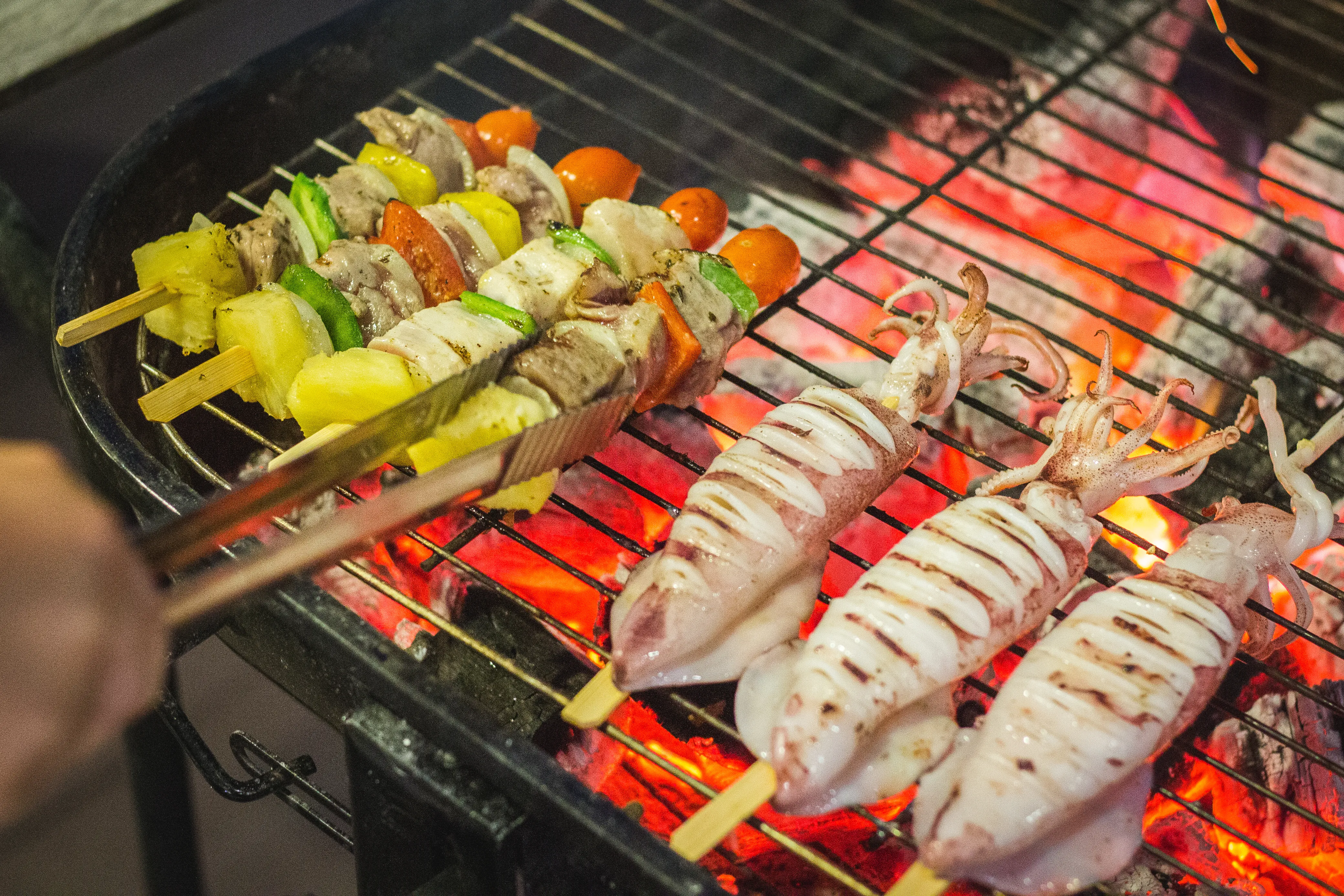 ที่พักหัวหิน พูลวิลล่าส่วนตัว วิวทะเล - Food with a beautiful