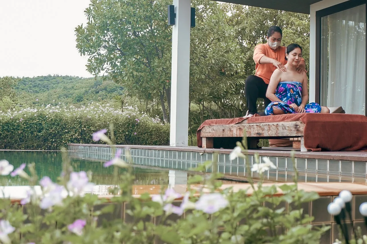 ที่พักหัวหิน พูลวิลล่าส่วนตัว วิวทะเล - Massage relaxation equipment