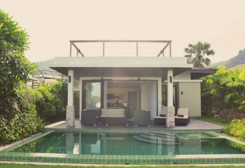 ที่พักหัวหิน พูลวิลล่าส่วนตัว วิวทะเล - deluxe poolvilla huahin 800x550